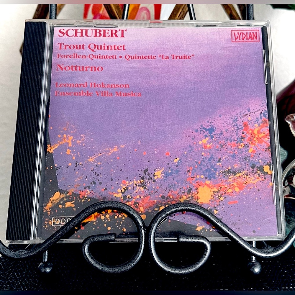 Franz Schubert's “Trout Quintet" & "Notturno" performed by Leonard Hokanson CD
